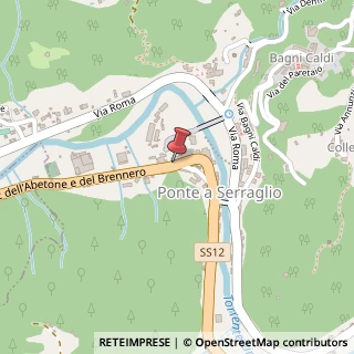 Mappa Via Serraglia, 116, 55022 Bagni di Lucca, Lucca (Toscana)