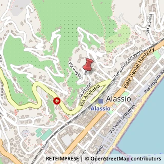 Mappa Via Virgilio, 6, 17021 Alassio, Savona (Liguria)