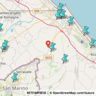 Mappa Via Santa Aquilina, 47923 Rimini RN, Italia (6.68538)