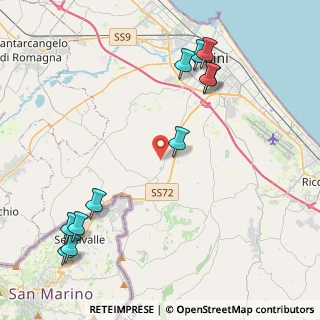 Mappa Via Santa Aquilina, 47923 Rimini RN, Italia (5.36273)