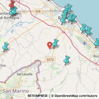 Mappa Via Santa Aquilina, 47923 Rimini RN, Italia (6.75765)