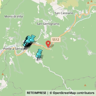 Mappa Località Pian di Fiume, 55022 Bagni di Lucca LU, Italia (1.9575)