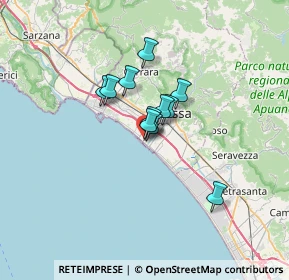 Mappa Piazza Giovanni Pellerano, 54037 Massa MS, Italia (4.13909)