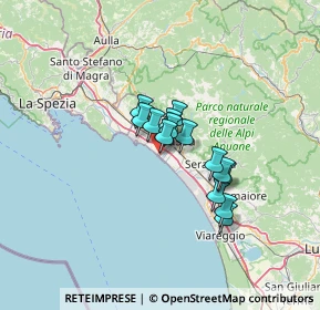 Mappa Piazza Giovanni Pellerano, 54037 Massa MS, Italia (8.69071)