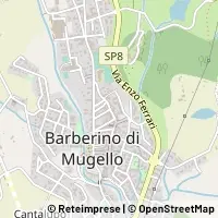 Mapa Barberino di Mugello