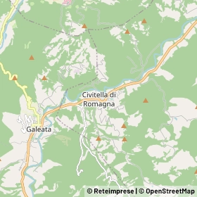 Mappa Civitella di Romagna