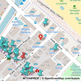 Mappa Viale Giosuè Carducci, 47838 Riccione RN, Italia (0.09524)