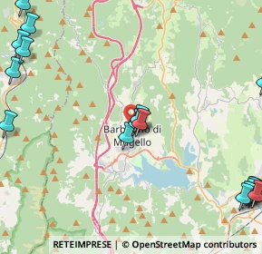 Mappa Via Giuliano Agresti, 50031 Barberino di Mugello FI, Italia (6.497)