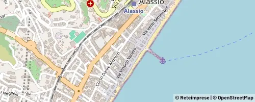 Mappa Alassio