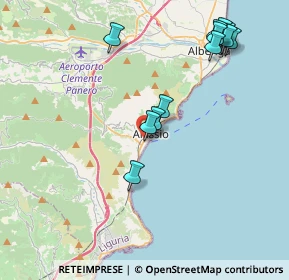 Mappa Via San Giovanni Bosco, 17021 Alassio SV, Italia (4.38083)