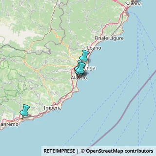 Mappa Via San Giovanni Bosco, 17021 Alassio SV, Italia (35.57727)