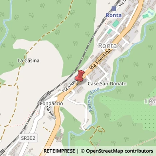 Mappa Via Faentina, 58, 50032 Borgo San Lorenzo, Firenze (Toscana)