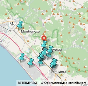 Mappa Via Strinato, 55047 Seravezza LU, Italia (3.88929)