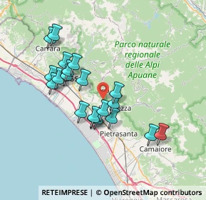 Mappa Via Strinato, 55047 Seravezza LU, Italia (6.559)