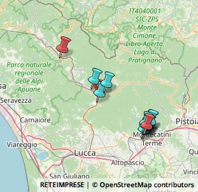 Mappa Viale Alcide De Gasperi, 55022 Bagni di Lucca LU, Italia (14.88)