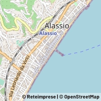 Map Alassio