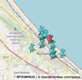 Mappa Gina Dee Shop, 47838 Riccione RN, Italia (1.13786)