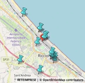 Mappa Gina Dee Shop, 47838 Riccione RN, Italia (1.65308)