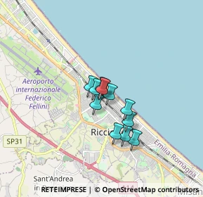 Mappa Gina Dee Shop, 47838 Riccione RN, Italia (1.04)