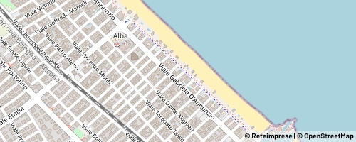 Mappa Riccione