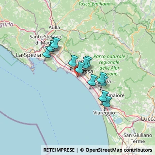 Mappa Via Cristoforo Colombo, 54100 Massa MS, Italia (11.04077)
