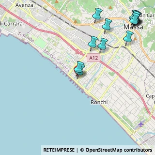 Mappa Via Cristoforo Colombo, 54100 Massa MS, Italia (3.06071)