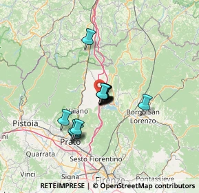 Mappa Via Montecuccoli, 50031 Barberino di Mugello FI, Italia (9.17667)