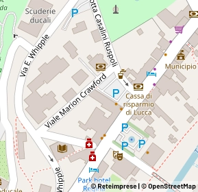 Mappa Via Contessa Casalini, 55022 Bagni di Lucca LU, Italia (0.04091)