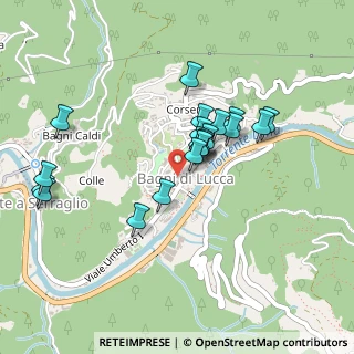 Mappa Viale Marion Crawford, 55022 Bagni di Lucca LU, Italia (0.404)