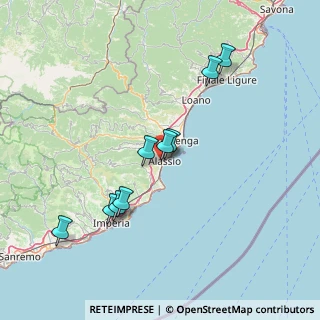 Mappa Via Loreto, 17021 Alassio SV, Italia (23.02545)