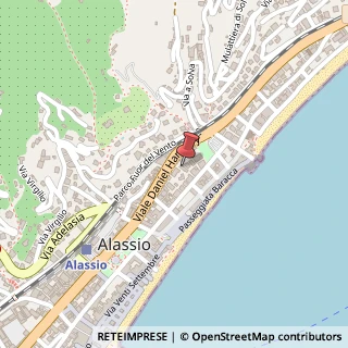 Mappa Via Privata Marconi, 11, 17021 Alassio, Savona (Liguria)