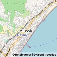 Hartă Alassio