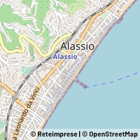 Map Alassio