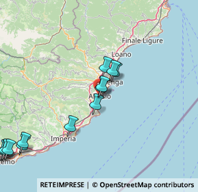 Mappa 17021 Alassio SV, Italia (23.00533)