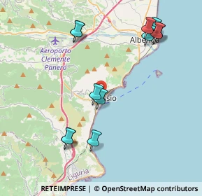 Mappa 17021 Alassio SV, Italia (4.57167)