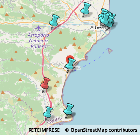 Mappa 17021 Alassio SV, Italia (5.46733)