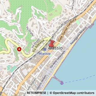 Mappa Via Giuseppe Mazzini, 55, 17021 Alassio, Savona (Liguria)