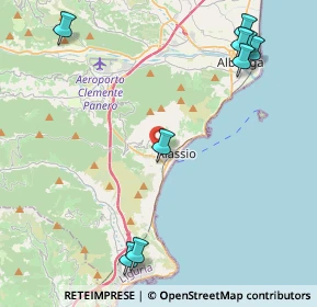 Mappa Via G. B. Pera, 17021 Alassio SV, Italia (6.28)