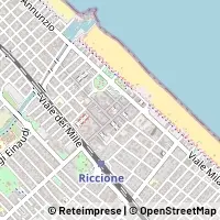 Kaart Riccione