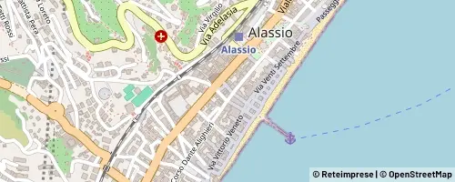 Mappa Alassio