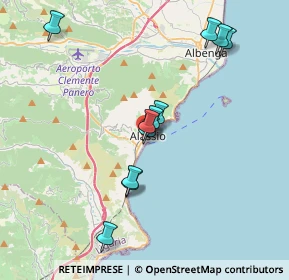 Mappa Piazza Don Francesco della Valle, 17021 Alassio SV, Italia (3.67545)