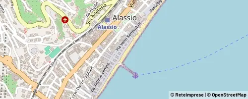 Mappa Alassio