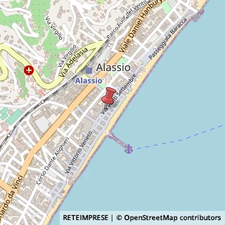 Mappa Via XX Settembre, 38, 17021 Alassio, Savona (Liguria)