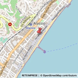 Mappa Via 20 Settembre,  66, 17021 Alassio, Savona (Liguria)