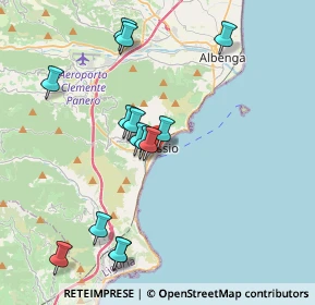 Mappa Vico scoffari, 17021 Alassio SV, Italia (3.96571)