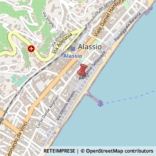 Mappa Via XX Settembre, 23, 17021 Alassio SV, Italia, 17021 Alassio, Savona (Liguria)