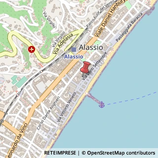 Mappa Via XX Settembre, 37, 17021 Alassio, Savona (Liguria)
