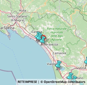 Mappa 54038 Montignoso MS, Italia (35.92688)