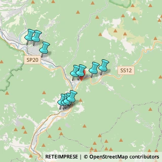 Mappa Via Ponte d'Oro, 55022 Bagni di Lucca LU, Italia (3.36364)