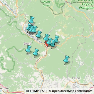 Mappa Via Giacomo Puccini, 55022 Bagni di Lucca LU, Italia (6.07214)
